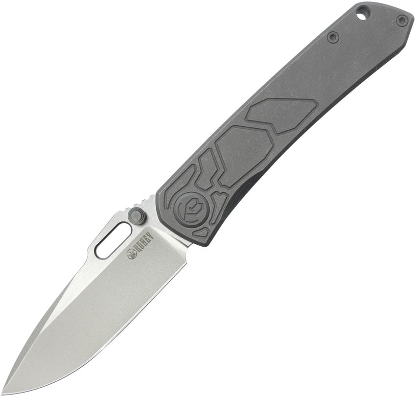 KUB259B Kubey Blackout Framelock Ti Gray