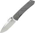 KUB259B Kubey Blackout Framelock Ti Gray