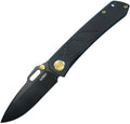 KUB259C Kubey Blackout Framelock Ti Black