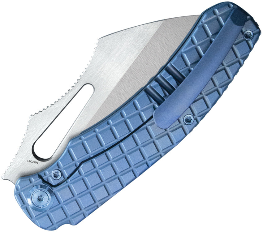 KUB260B Kubey Sylow Framelock Blue Ti