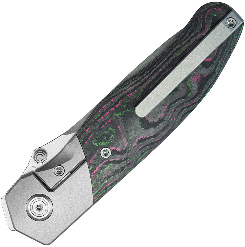 KUB266A Kubey Velvet Snake Framelock