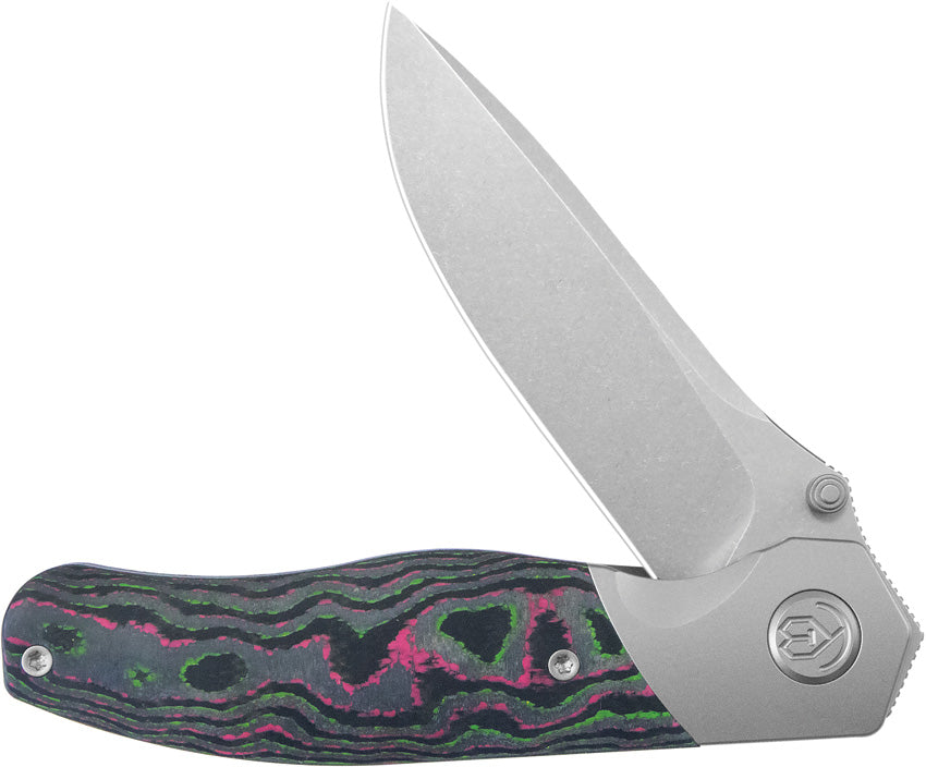 KUB266A Kubey Velvet Snake Framelock
