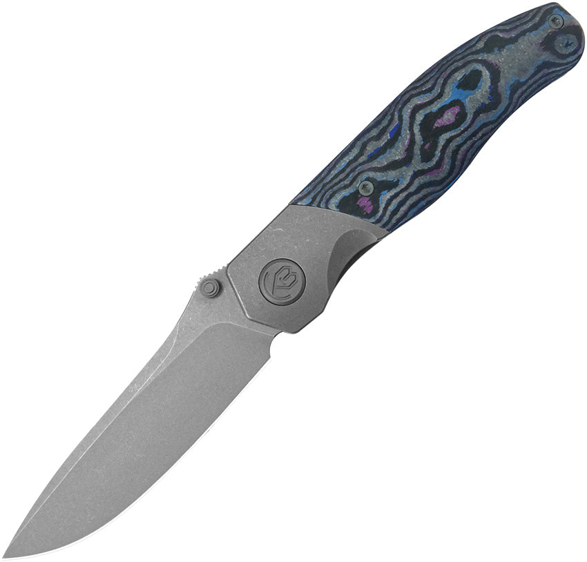 KUB266B Kubey Velvet Snake Framelock