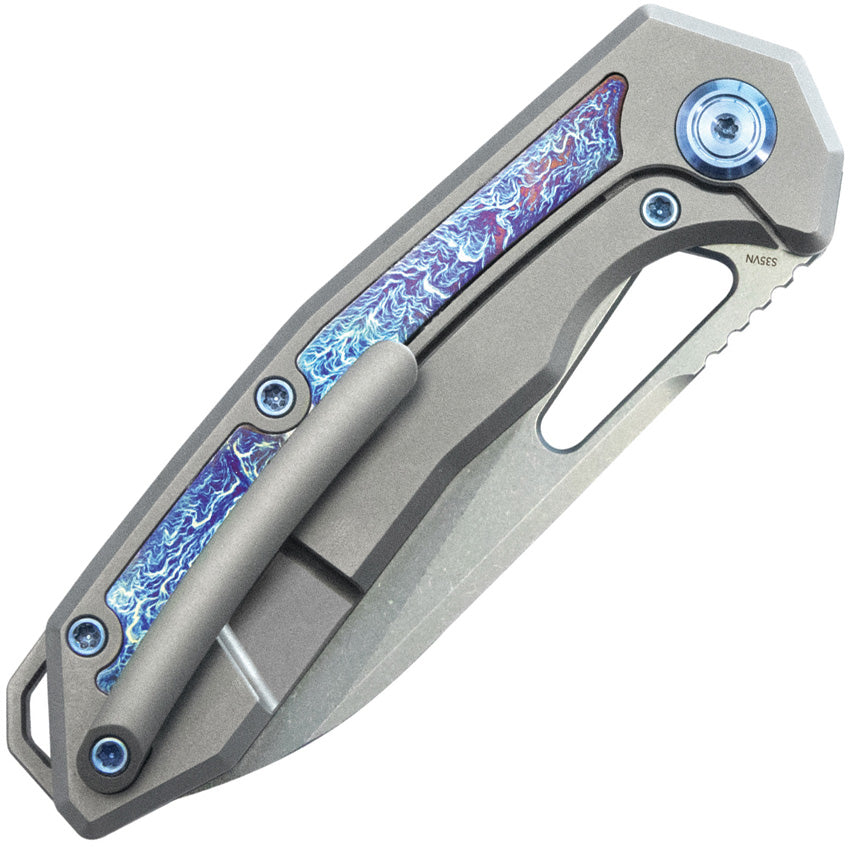 KUB284H Vagrant Framelock Timascus