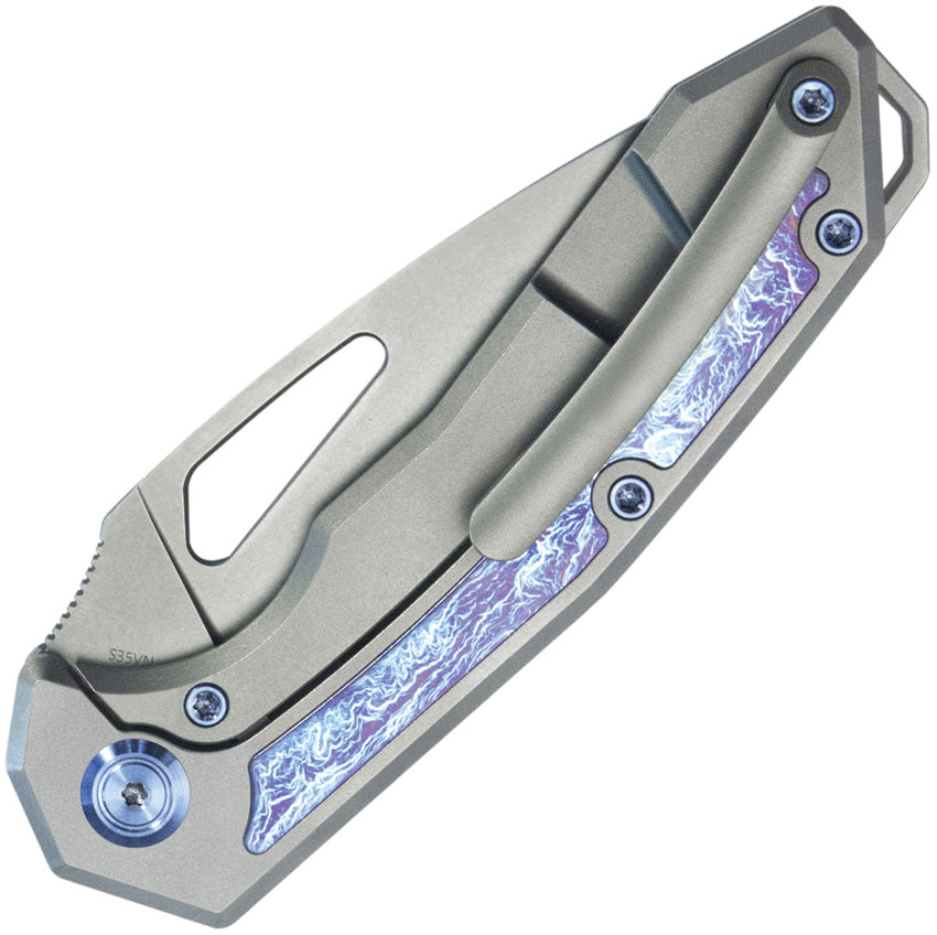 KUB286A Kubey Coeus Framelock Ti