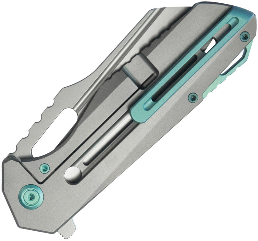 KUB290E Kubey Atlas Framelock Gray Ti