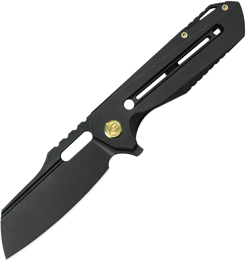 KUB290F Kubey Atlas Framelock Black Ti