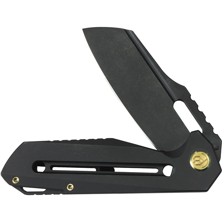 KUB290F Kubey Atlas Framelock Black Ti