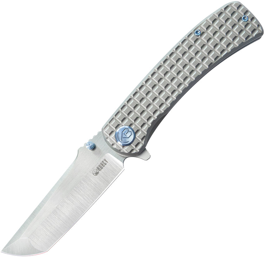 KUB294A Kubey Interflow Framelock Ti Gray