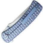 KUB294B Kubey Interflow Framelock Ti Blue