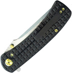 KUB294C Kubey Interflow Framelock Ti Black