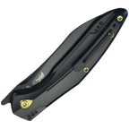 KUB299B Kubey Barracuda Linerlock Black