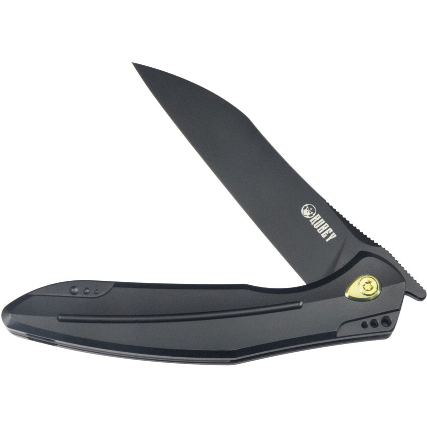 KUB299B Kubey Barracuda Linerlock Black