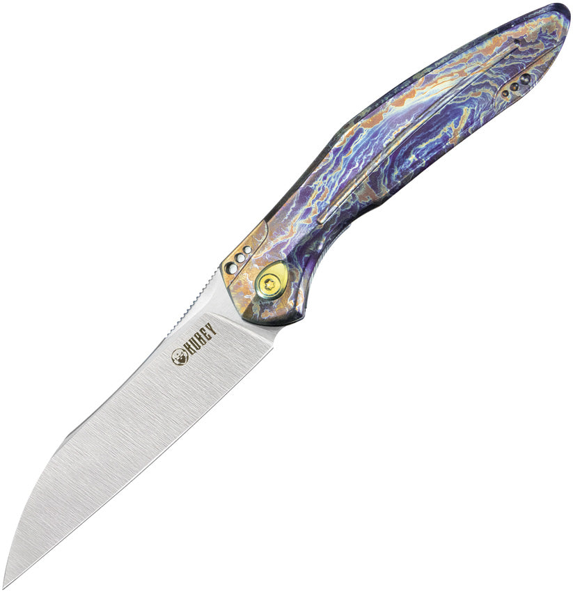 KUB299E Kubey Barracuda Linerlock Flame