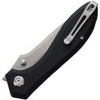 KUB314F Kubey Ruckus Linerlock Black