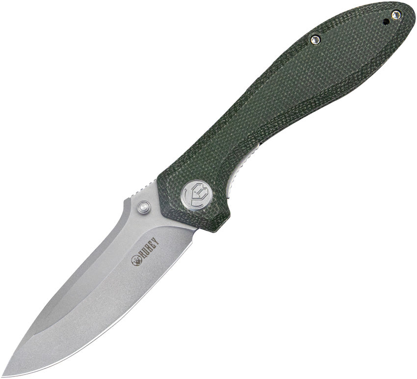 KUB314N Kubey Ruckus Linerlock Grn Mic