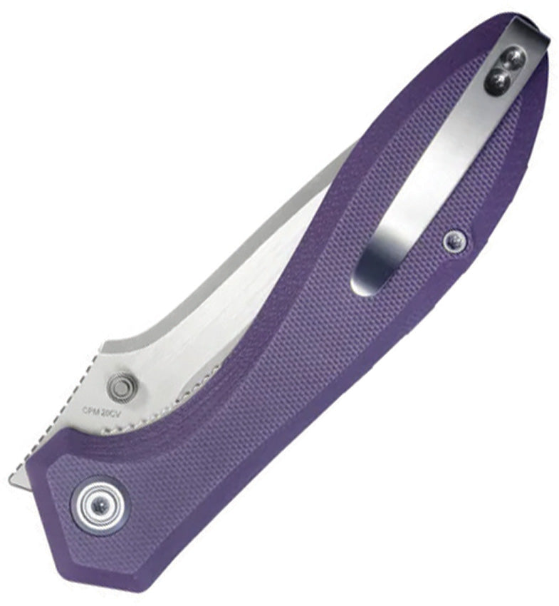 KUB314T Kubey Ruckus Linerlock Purple