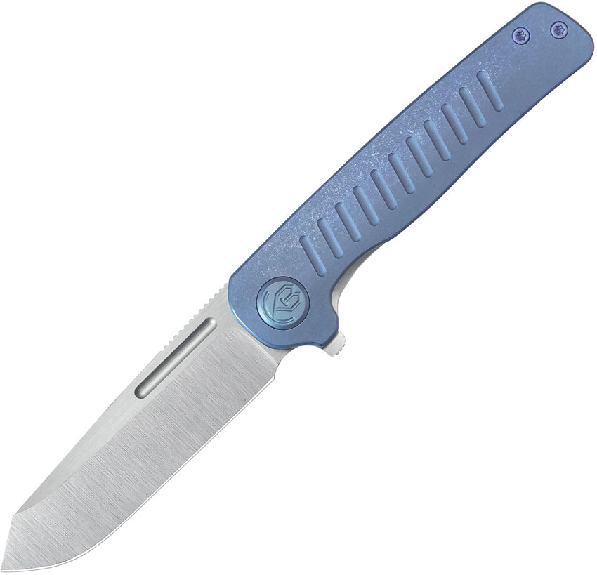 KUB315C Kubey Steelhead Linerlock Blue SW