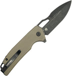 KUB316L Kubey RDF Button Lock Tan