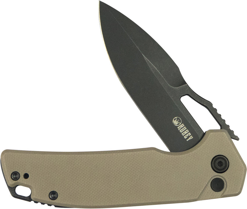 KUB316L Kubey RDF Button Lock Tan