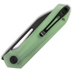 KUB321C Kubey Royal Linerlock Black Jade