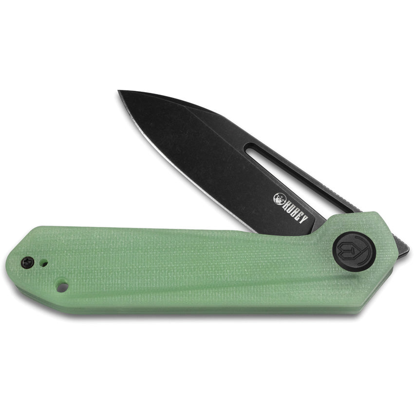 KUB321C Kubey Royal Linerlock Black Jade