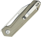 KUB321Q Kubey Royal Linerlock Tan