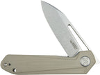 KUB321Q Kubey Royal Linerlock Tan