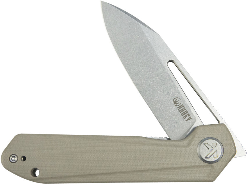 KUB321Q Kubey Royal Linerlock Tan