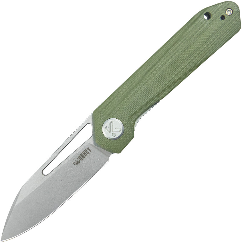 KUB321S Kubey Royal Linerlock OD Green