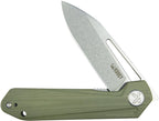 KUB321S Kubey Royal Linerlock OD Green