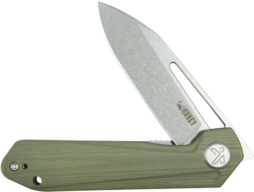 KUB321S Kubey Royal Linerlock OD Green