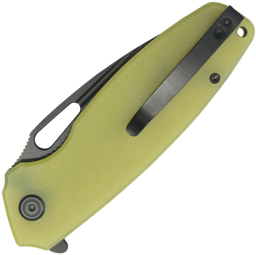KUB322Z Kubey Tityus Linerlock Yellow