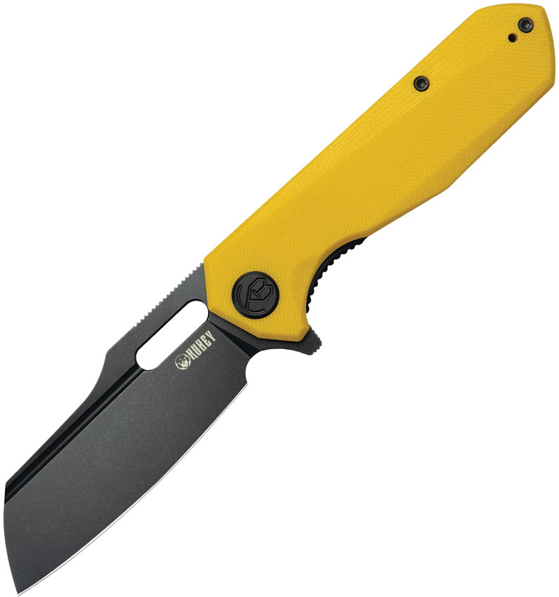 KUB328E Kubey Atlas Linerlock Blk Yellow