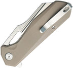 KUB328J Kubey Atlas Linerlock Tan