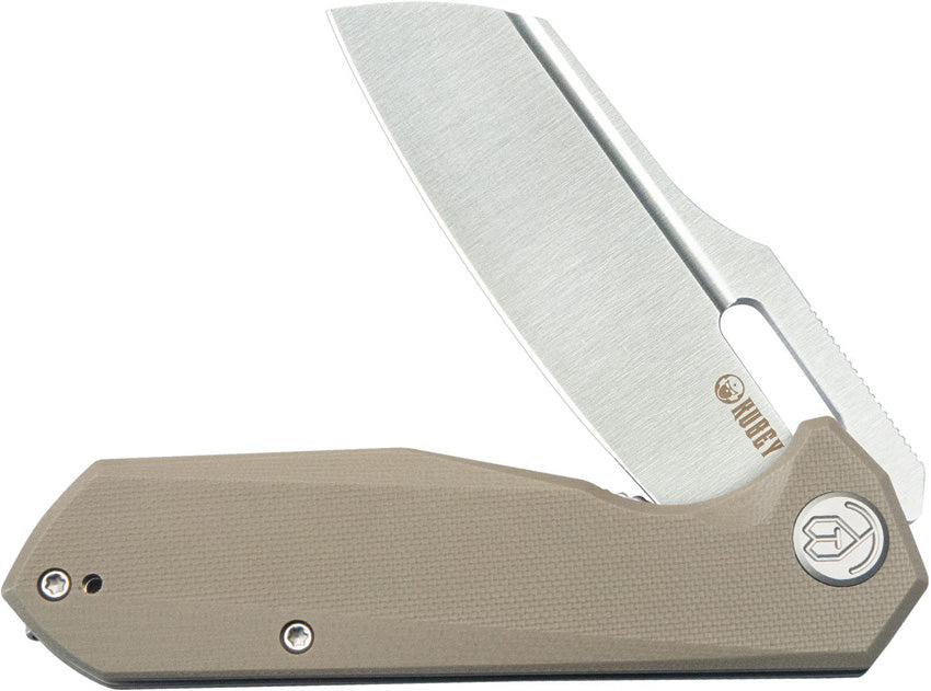 KUB328J Kubey Atlas Linerlock Tan