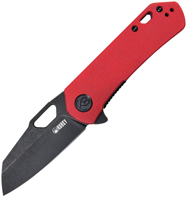 KUB332F Kubey Duroc Linerlock Red