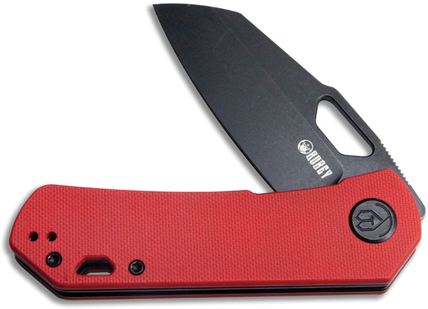 KUB332F Kubey Duroc Linerlock Red