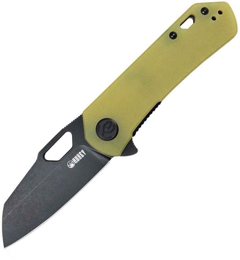 KUB332H Kubey Duroc Linerlock Yellow
