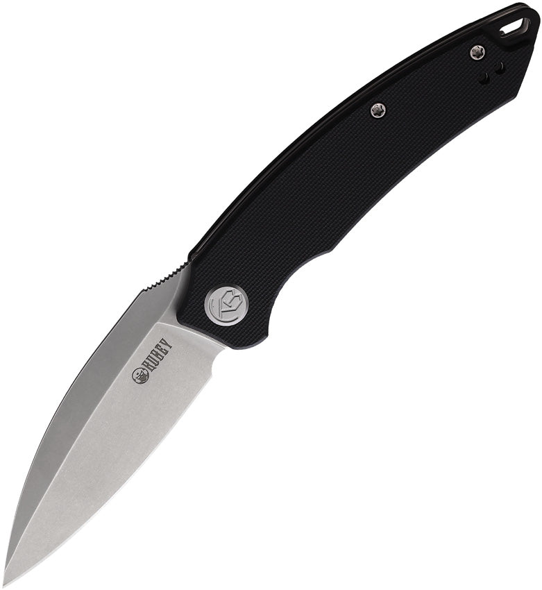KUB333A Kubey Leaf Linerlock Black