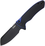 KUB336D Kubey Creon Button Lock Blk/Blue
