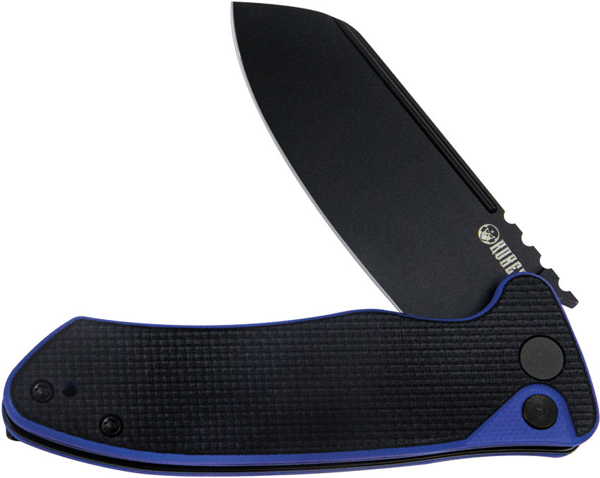 KUB336D Kubey Creon Button Lock Blk/Blue