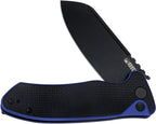 KUB336D Kubey Creon Button Lock Blk/Blue
