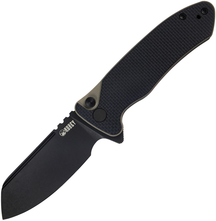 KUB336F Kubey Creon Button Lock Black