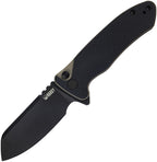 KUB336F Kubey Creon Button Lock Black