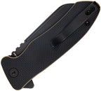 KUB336F Kubey Creon Button Lock Black