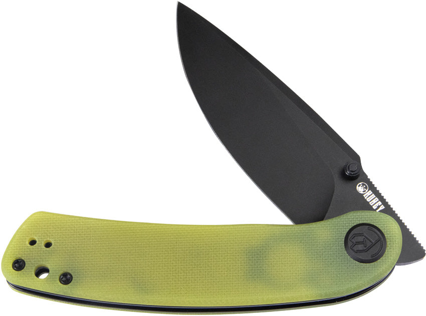 KUB344F Kubey Momentum Linerlock Yellow