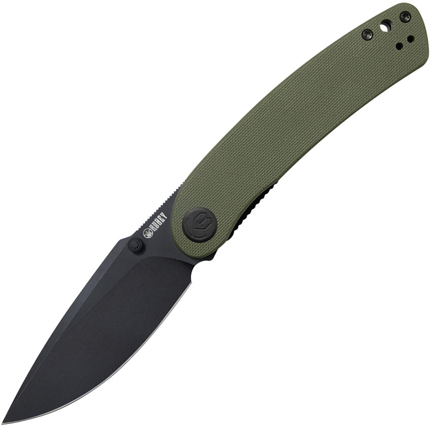 KUB344G Kubey Momentum Linerlock Green