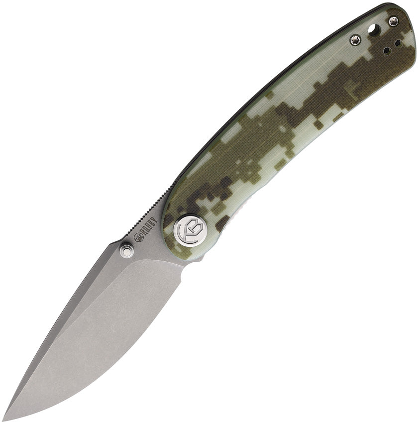 KUB344K Kubey Momentum Linerlock Camo