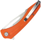 KUB345B Kubey Merced Linerlock Orange